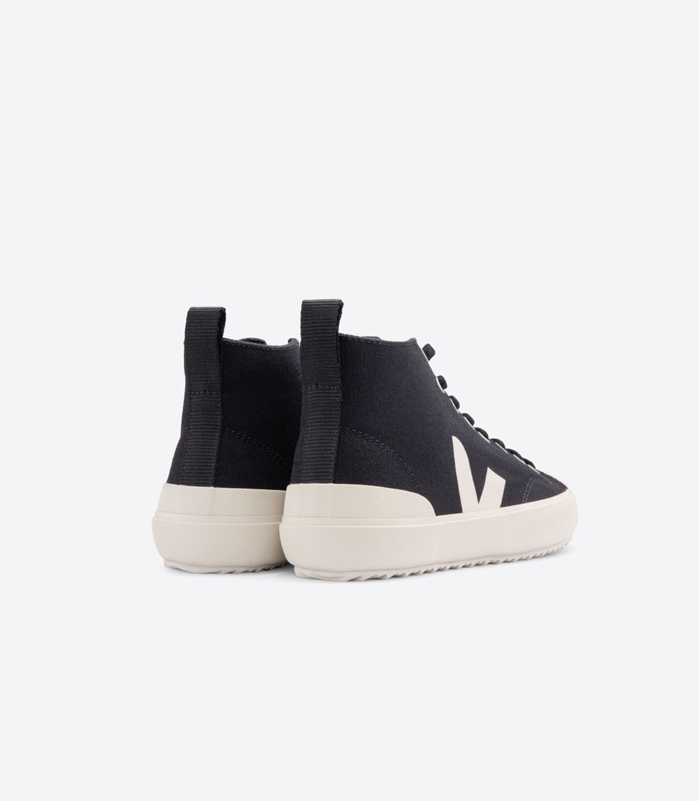 Veja Trainers Mens Black - Nova Ht Canvas - HVYW-12046